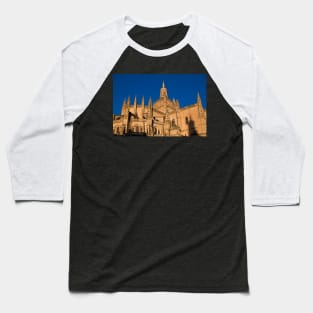 Spain. Segovia. Cathedral. Baseball T-Shirt